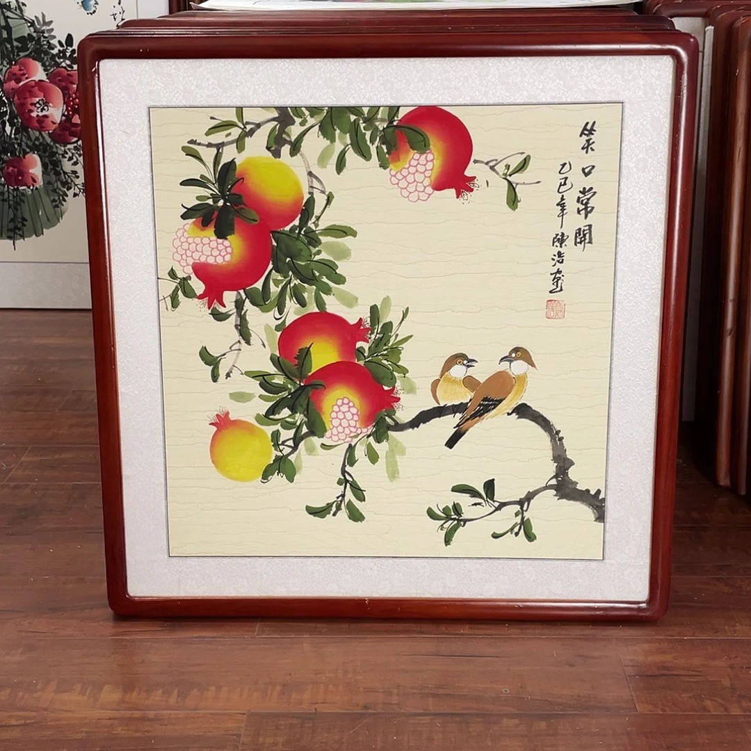 国画带框尺寸63*63厘米