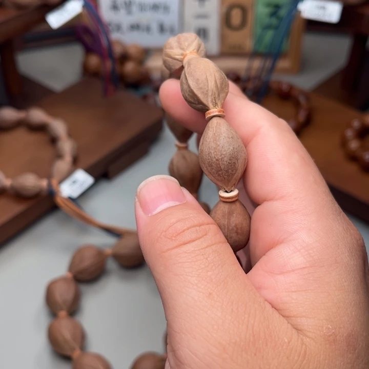 亚***王橄榄核手串/手链三面佛