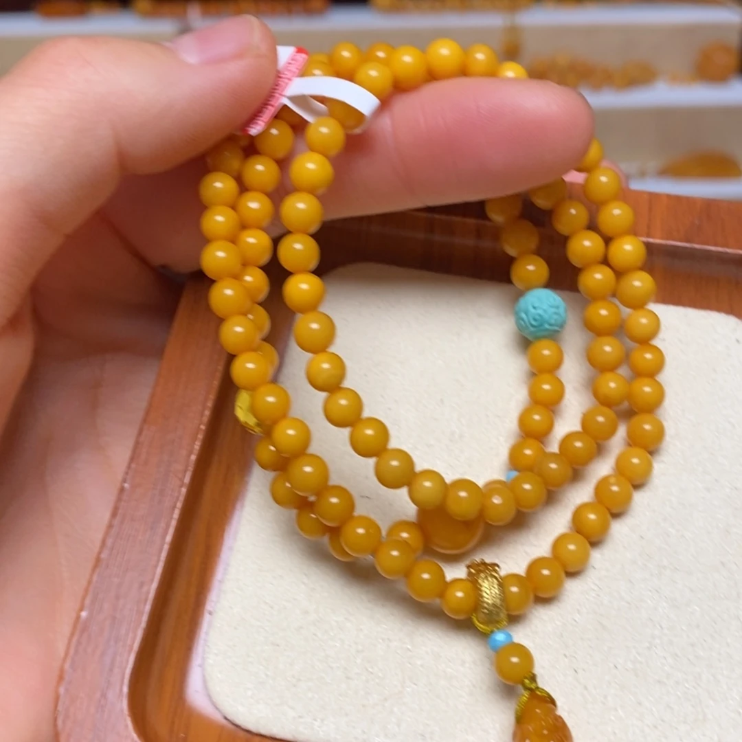 【闪购商品】未镶嵌蜜蜡手链手串