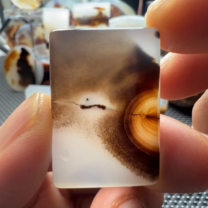 未镶嵌玛瑙/玉髓珠宝奇石