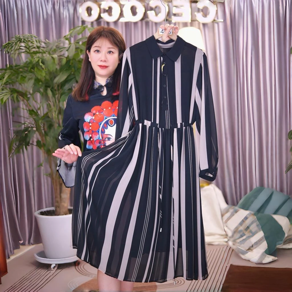 WY直播间高档连衣裙