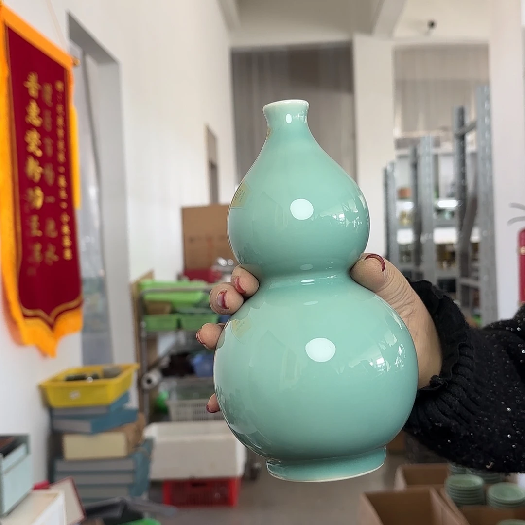 龙泉云间青瓷小米茶器