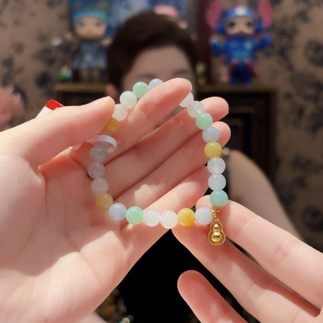 未镶嵌手链翡翠手串