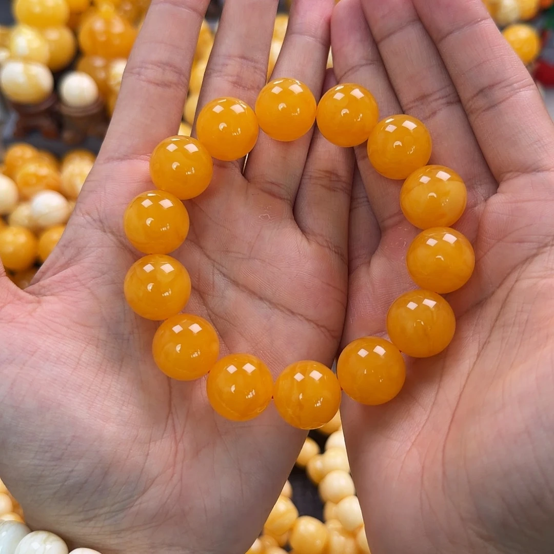 琥珀未镶嵌珠宝奇石17mm
