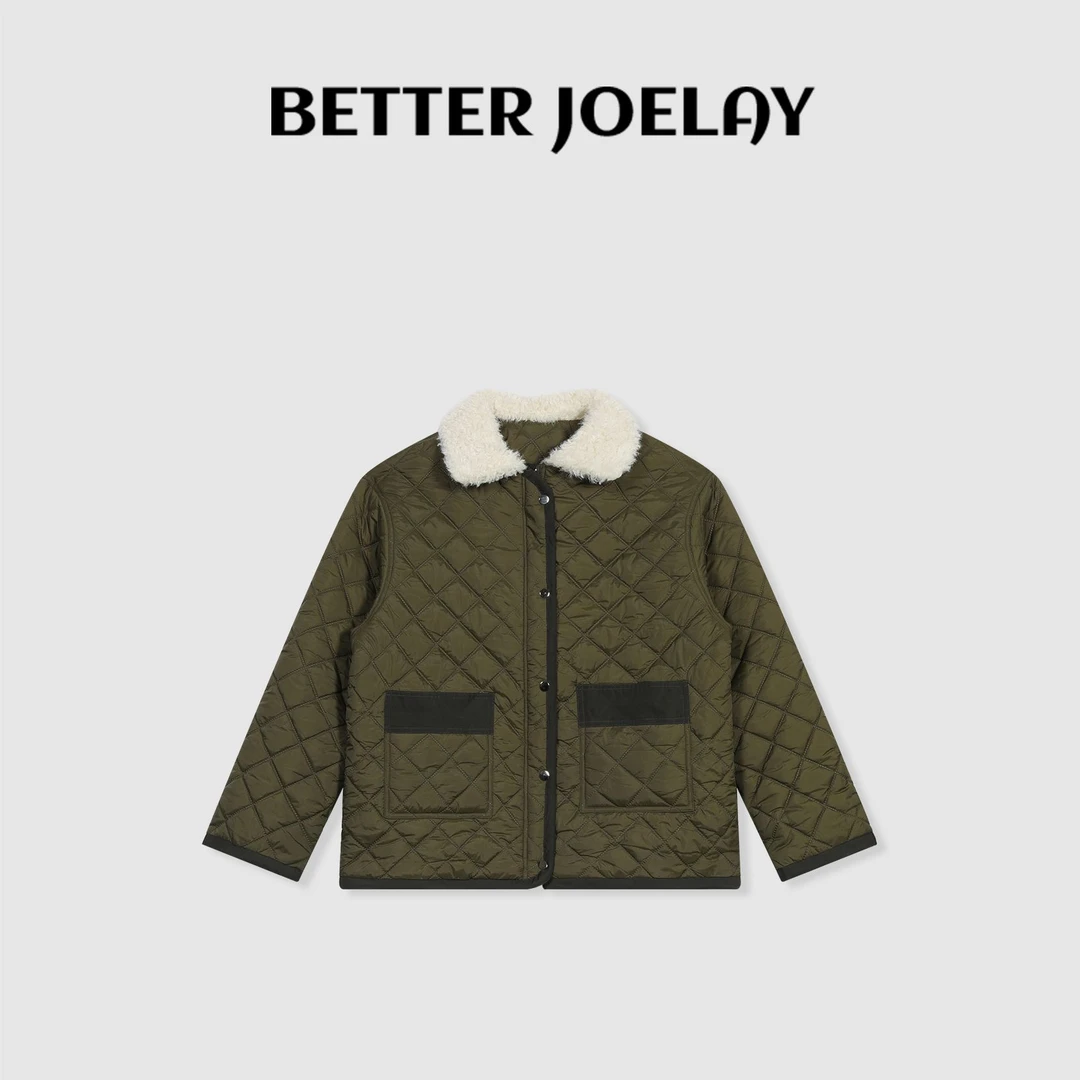 BETTER JOELAY-【户外菱格】时尚棉服保暖百搭休闲通勤风GG0338