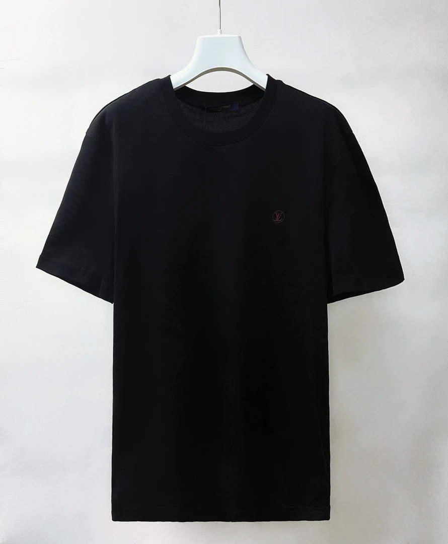 未使用 LouisVuitton/路易威登 HL 胸口小Logo刺绣短袖T恤HAY50W