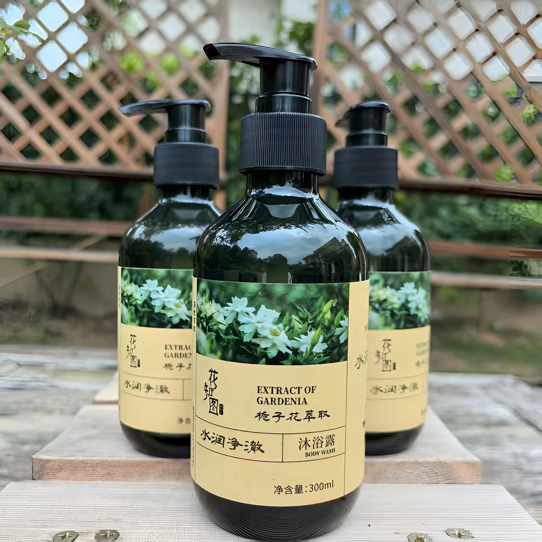 花知图【栀子花沐浴露】栀子花萃取水润净澈沐浴露 03