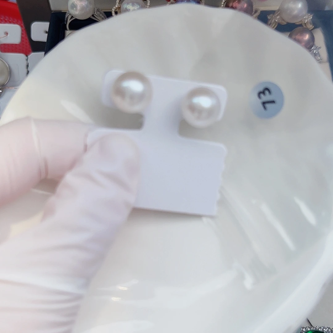 淡水珍珠银S925镶嵌颈饰