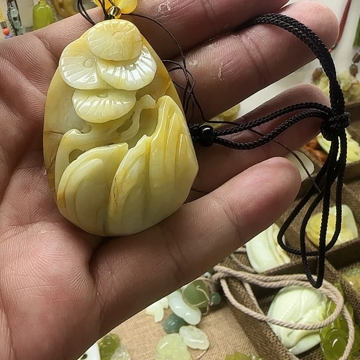 岫玉合金颈饰123456