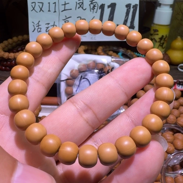 ****️9mm猴头雕刻老型手串