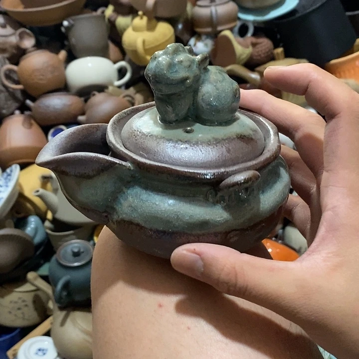 瓷片荷花的小尾巴