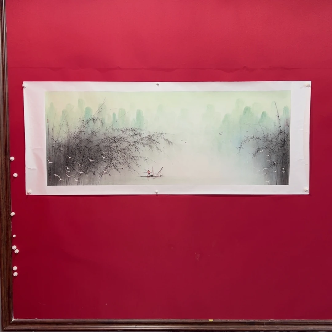 子***姚国画卫长林老师小六尺