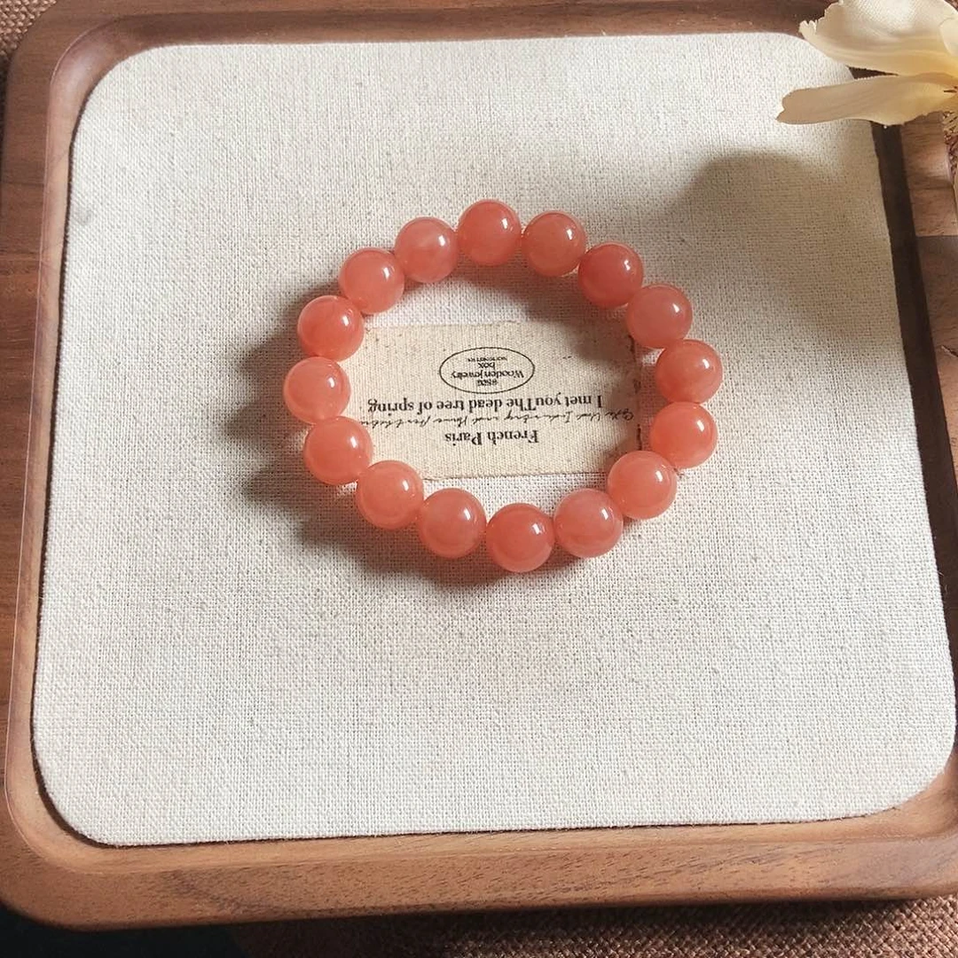 疯****石英质玉未镶嵌手链007