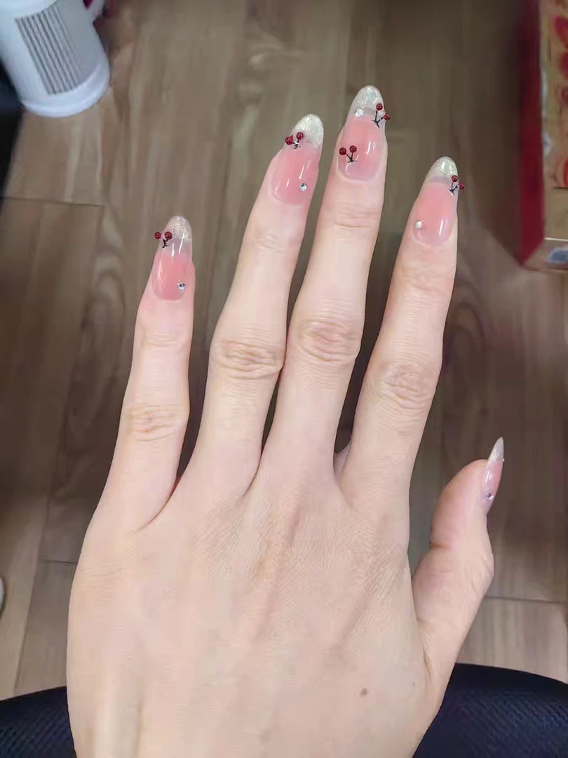 纯手工穿戴甲樱桃款
