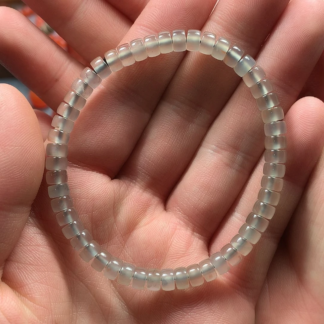 南红玛瑙1未镶嵌隔片单圈