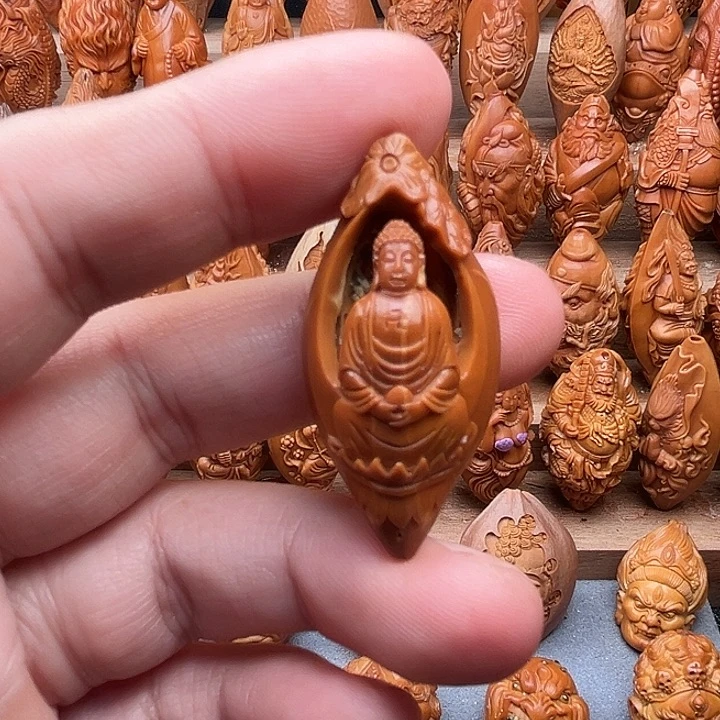 吊坠橄榄核21如来佛