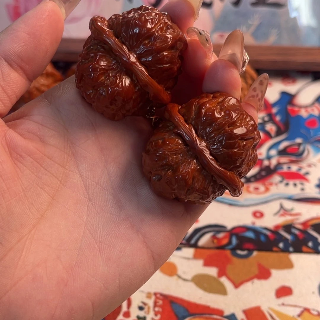 文玩核桃吊坠蛤蟆头39+