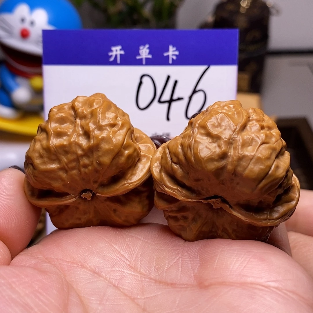 桃核吊坠文玩核桃蛤蟆头38修n