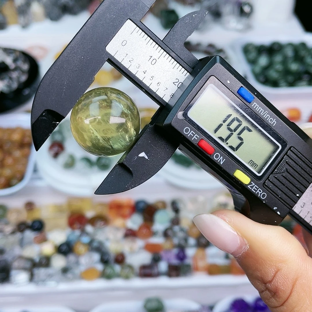 水晶单珠打孔不退不换未镶嵌