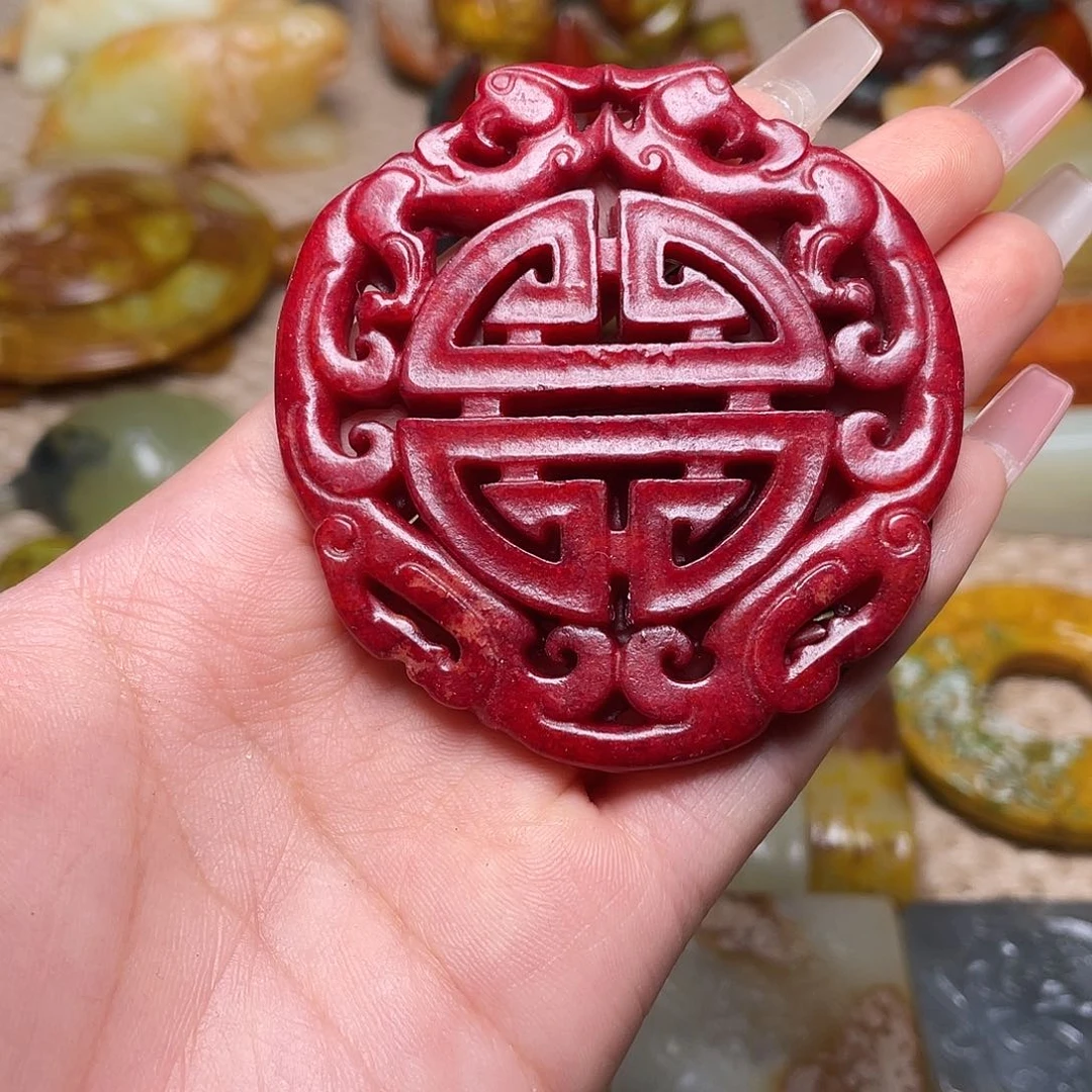 蛇纹石玉未镶嵌如图