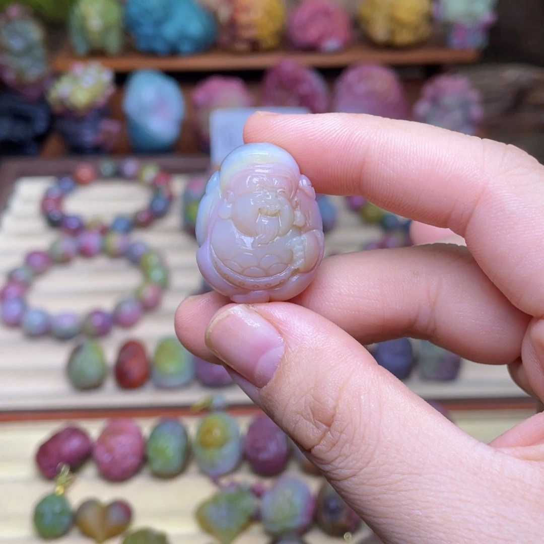 玛瑙/玉髓未镶嵌珠宝半成品盐源玛瑙国庆福利财爷