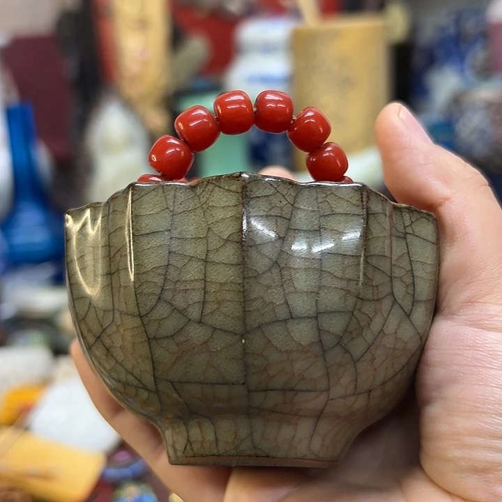 老***狼瓷杯：紫砂壶茶具套装