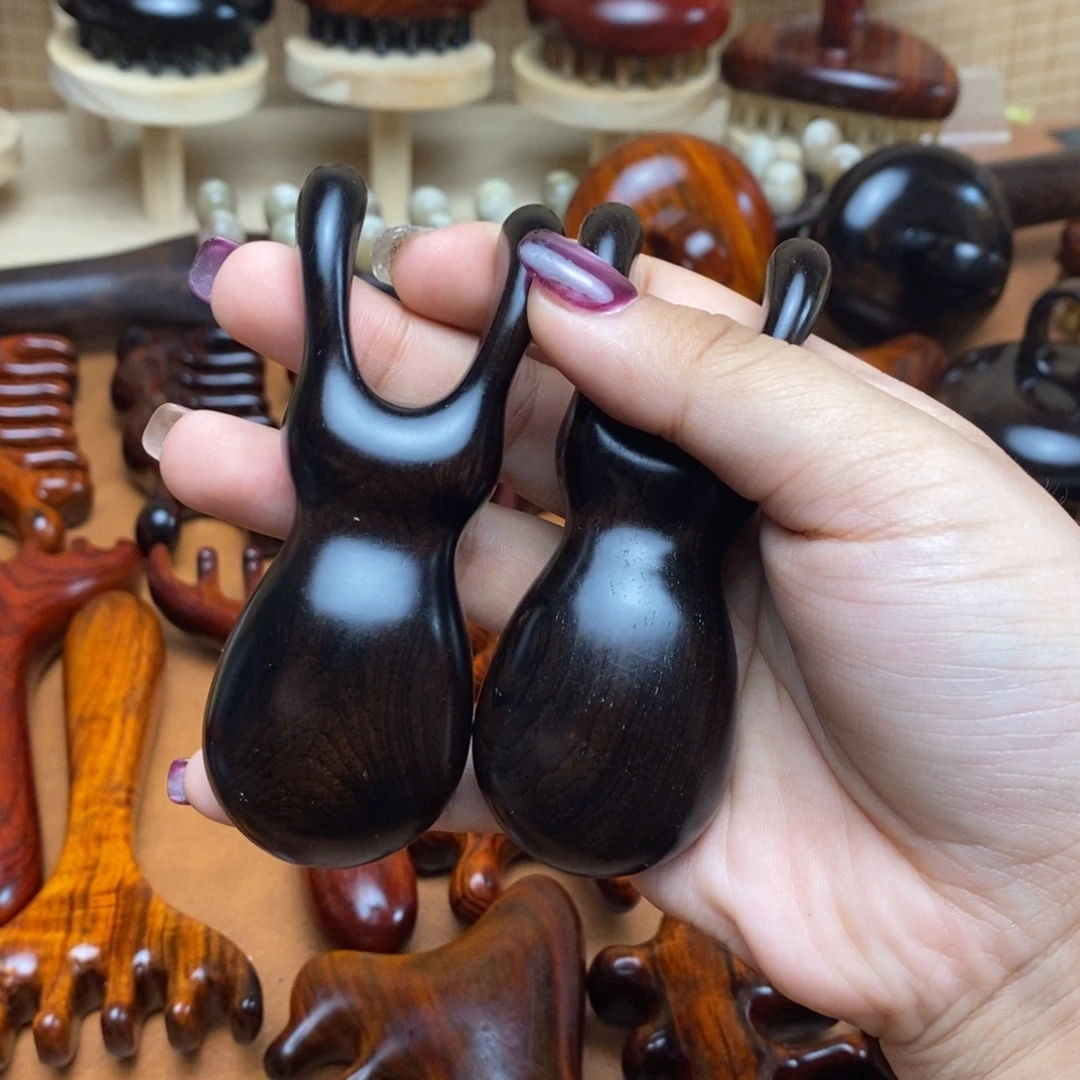 紫光檀加厚鼻刮梳