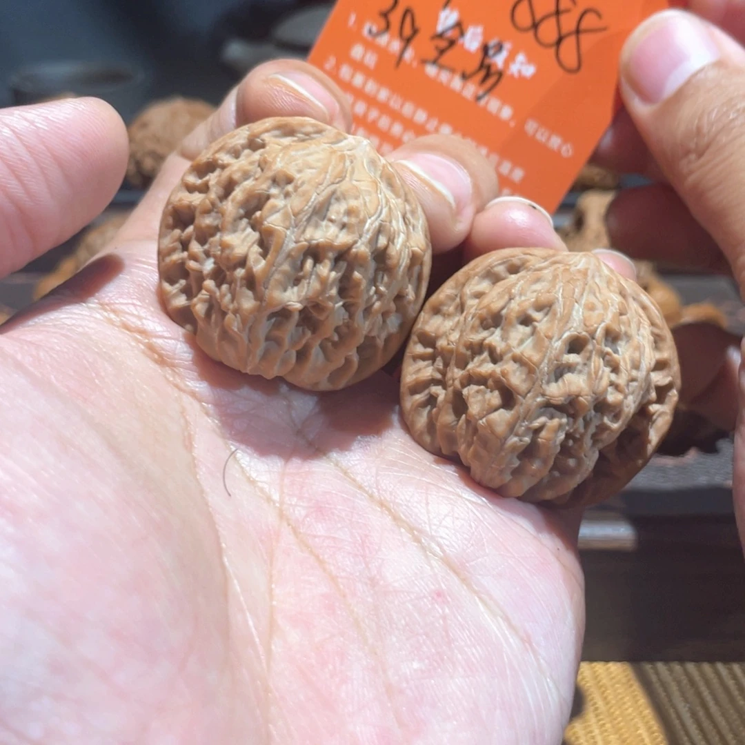 吊坠文玩核桃39全品山地正磨MP888