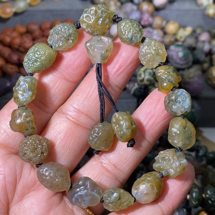 未镶嵌玛瑙/玉髓珠宝奇石