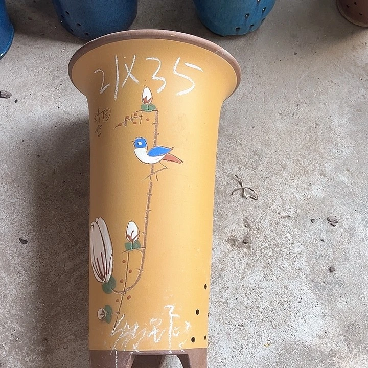 紫砂花盆宜兴紫砂花盆