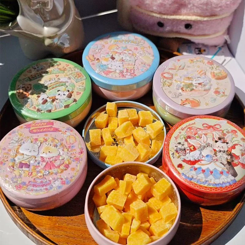 爆款梨膏糖大盒版卡通可爱铁盒学生送男友送女友送闺蜜老师伴手礼