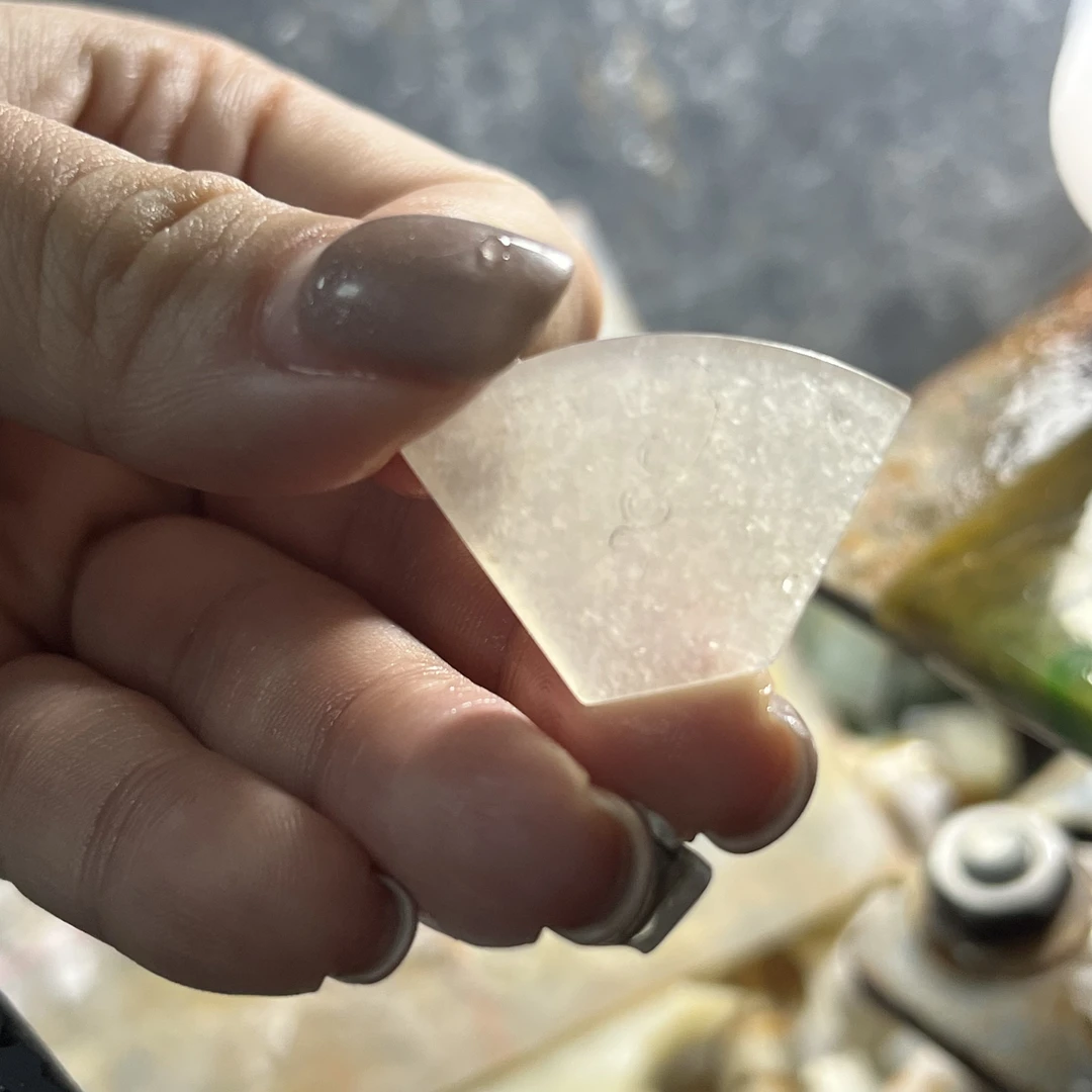 纯天然a货翡翠边角