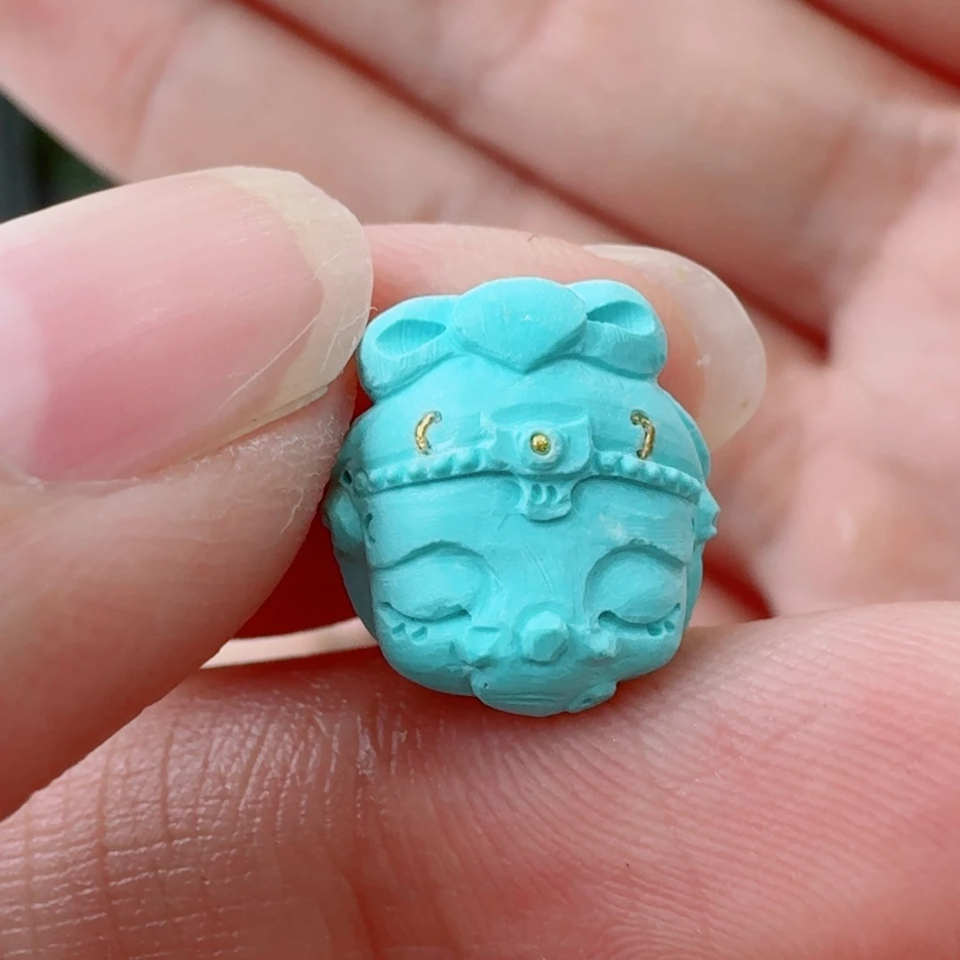 未镶嵌绿松石珠宝奇石