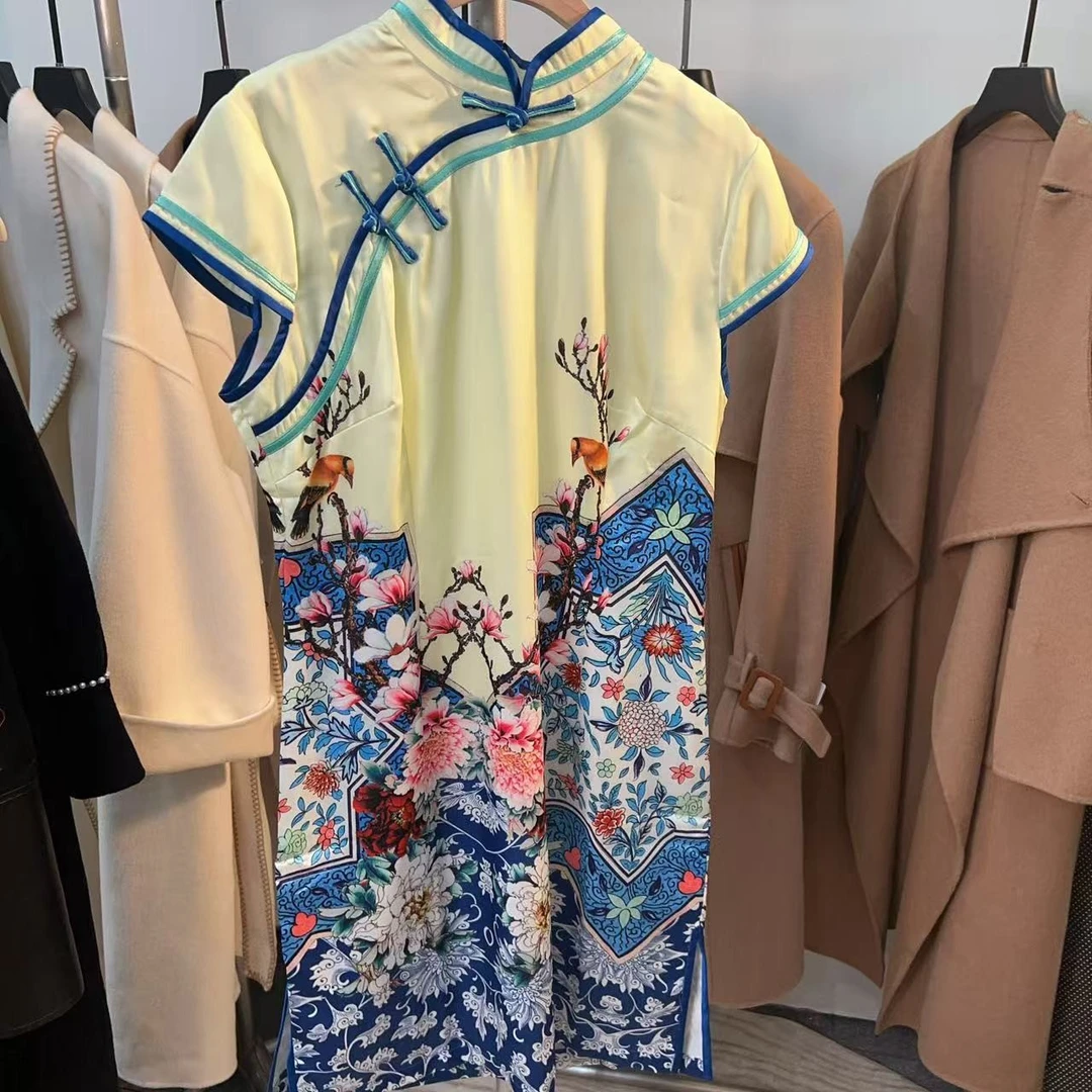 时尚百搭旗袍2746