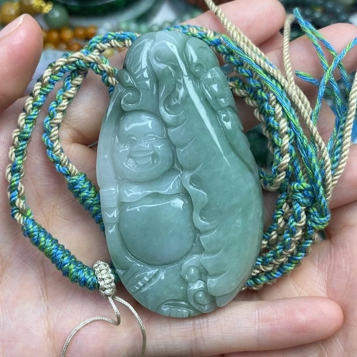 颈饰未镶嵌翡翠吊坠