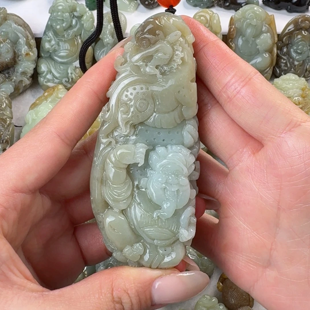 未镶嵌和田玉把件