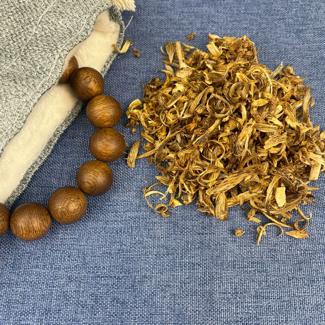 【兰韵】芽白1.4*16颗沉木香作文创