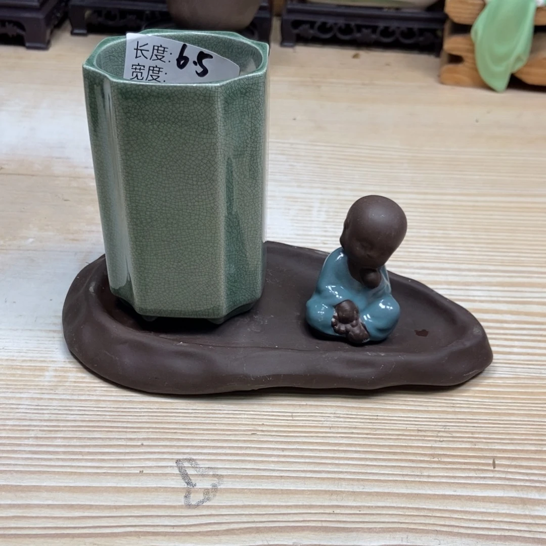 瓷片陶瓷花盆陶瓷艺术