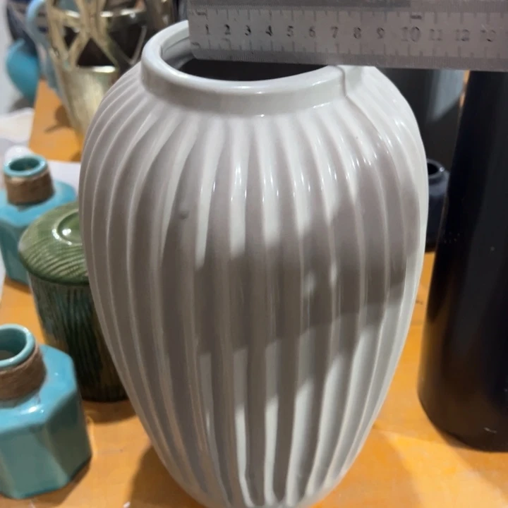 陶瓷花瓶摆件外贸出口微瑕捡漏