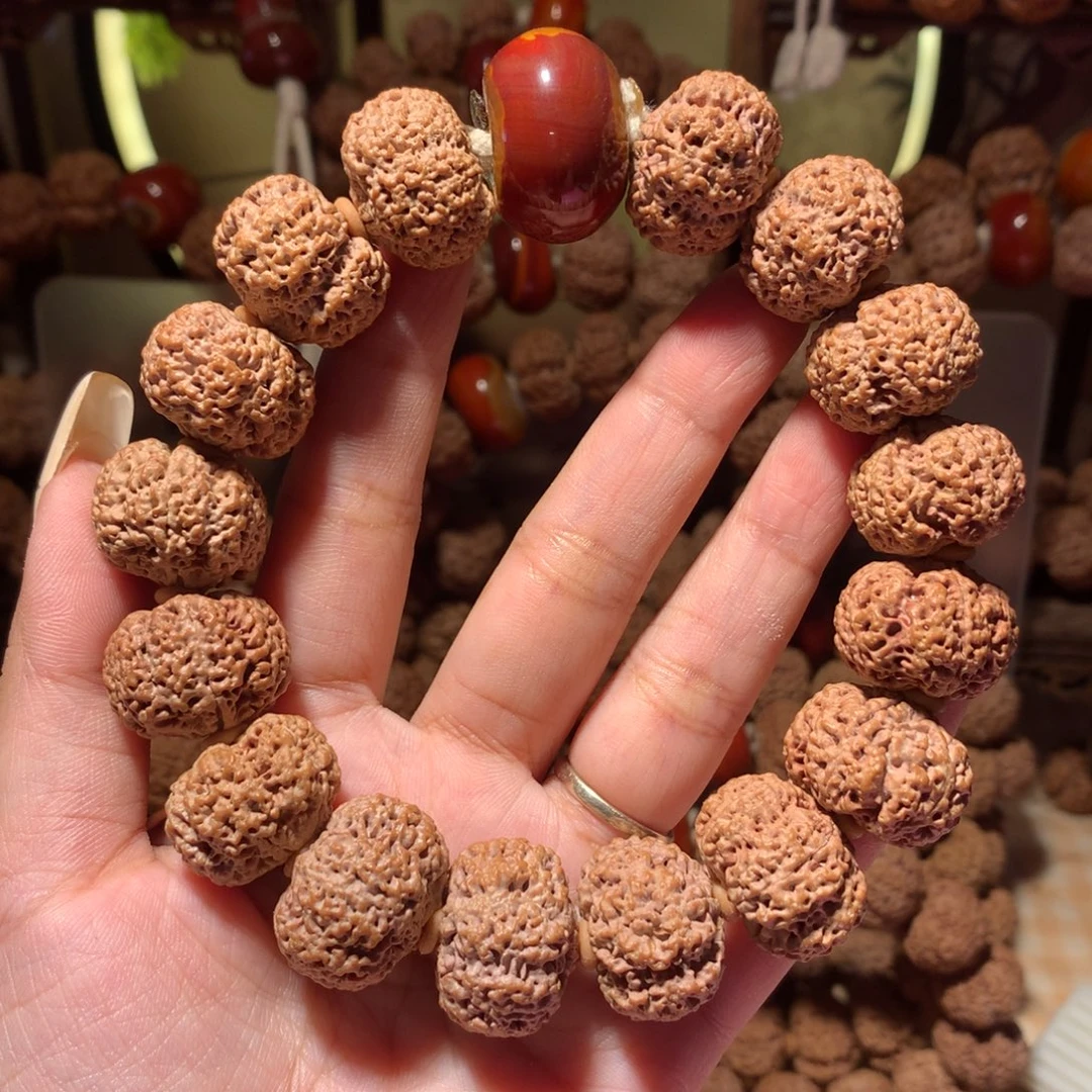 手串金刚菩提21规整度B介意勿拍