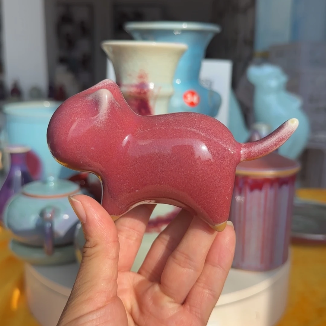 陶摆件郑家钧瓷摆件