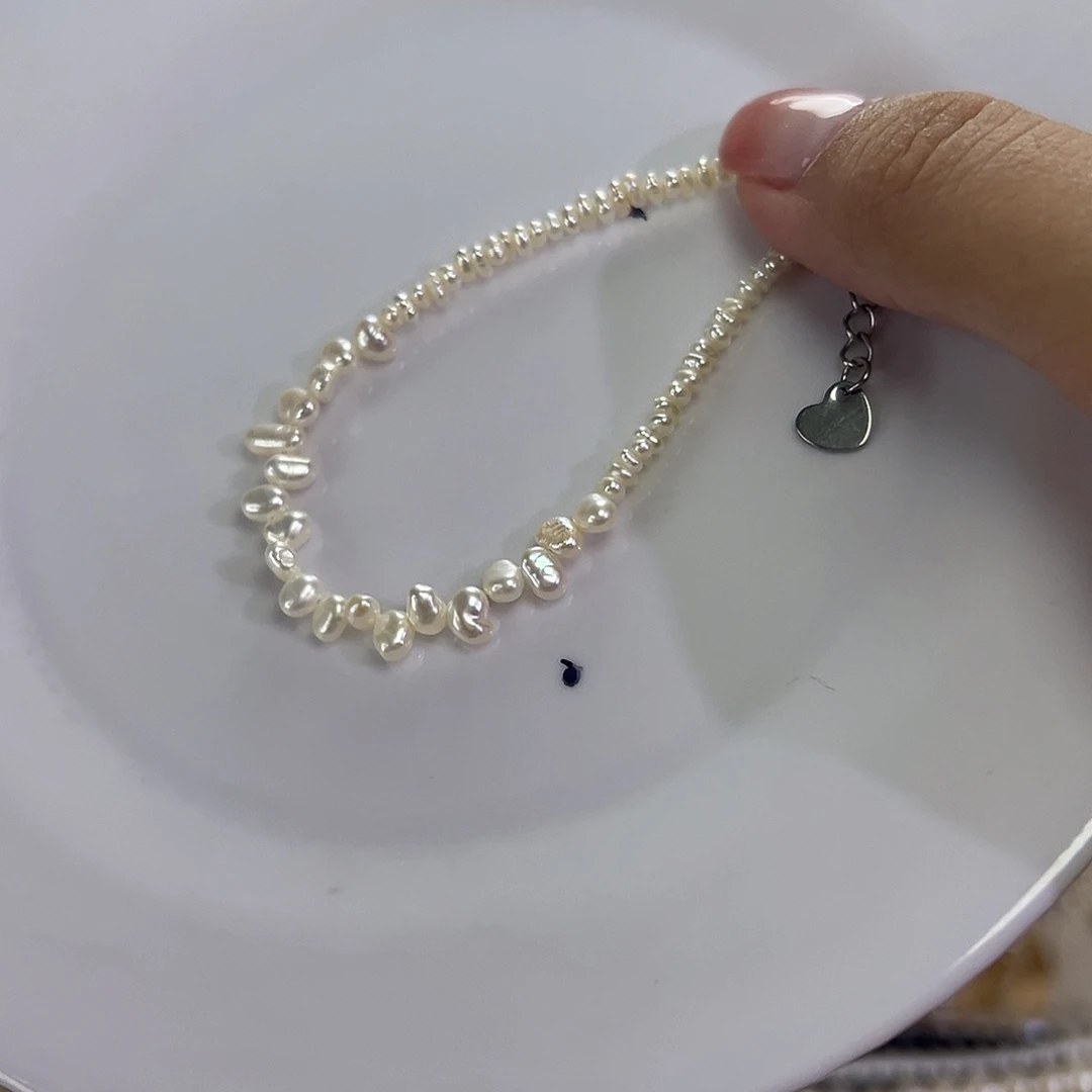 淡水珍珠手绳钛钢