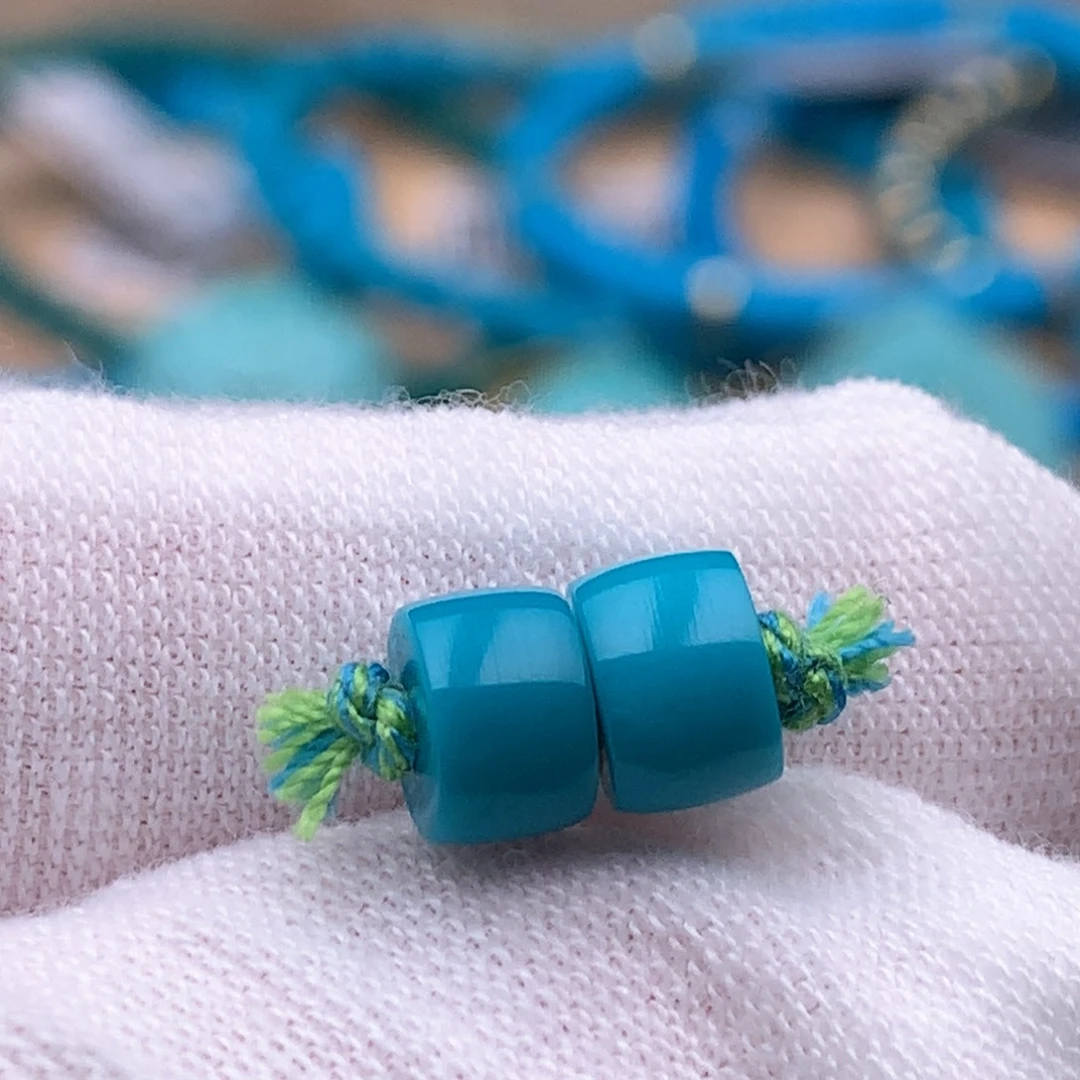 绿松石未镶嵌珠宝奇石6.6mm