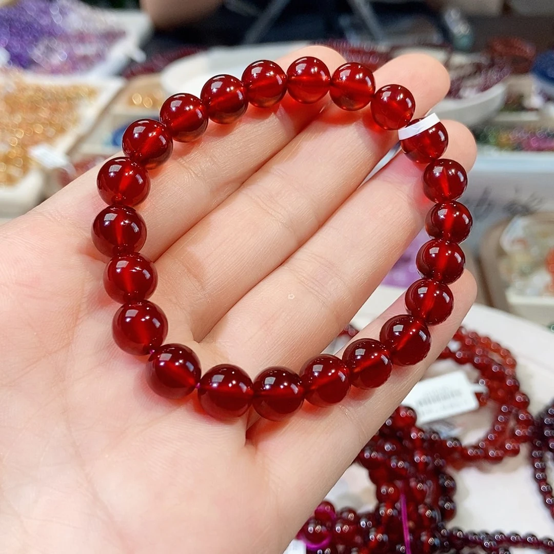 牧***心手链未镶嵌石榴石石榴石9