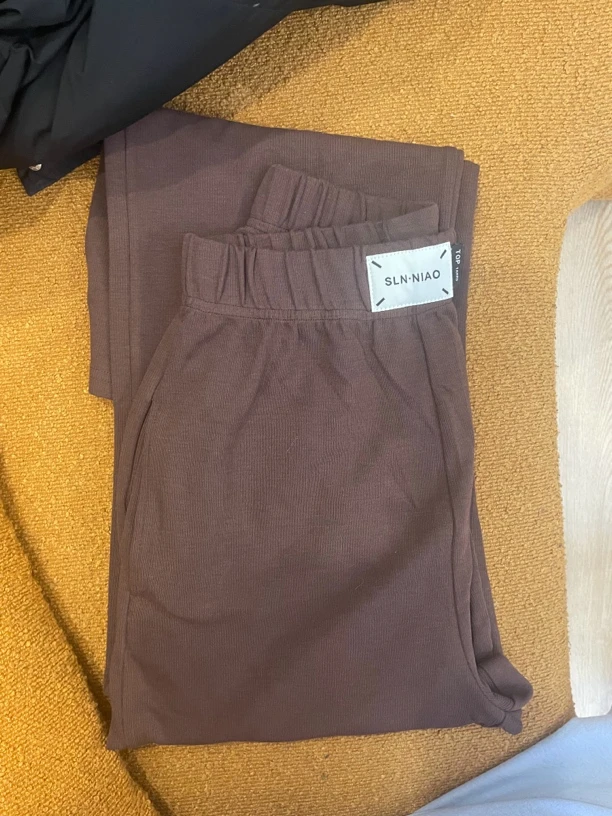 时尚针织棉卫裤