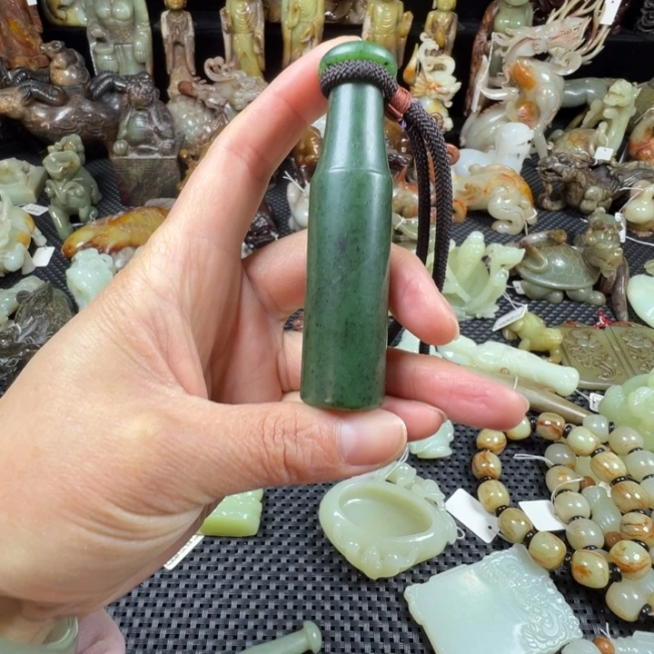 和田玉挂件未镶嵌老****)