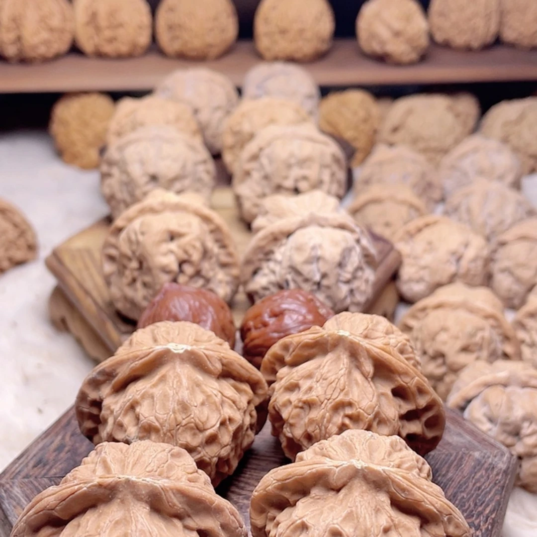 【闪购商品】文玩核桃把件蛤蟆头