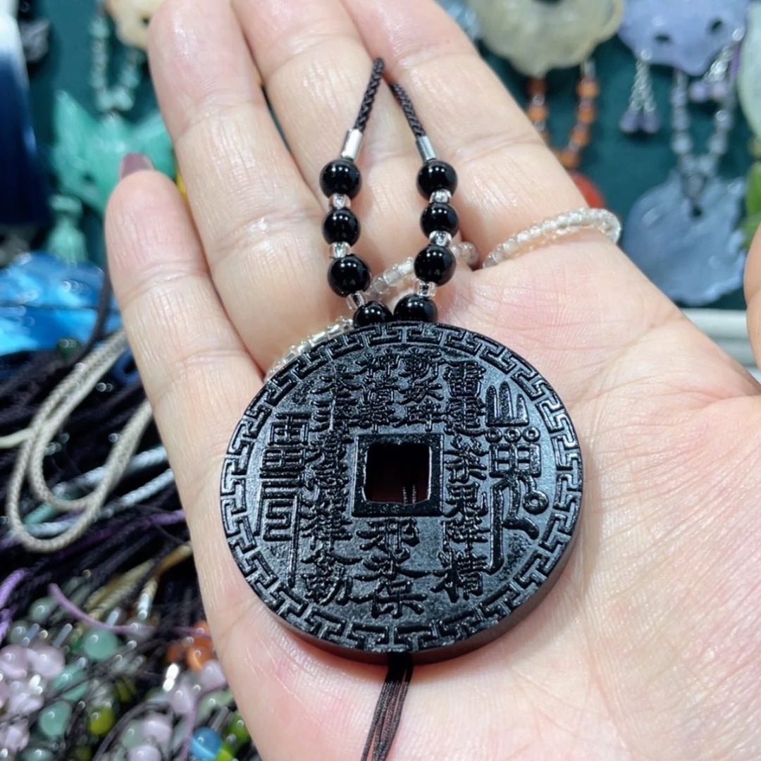 【闪购商品】未镶嵌岫玉颈饰22项链