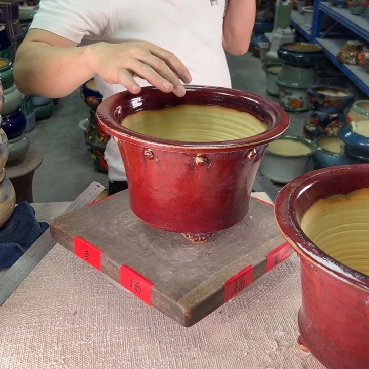 泳坤堂石湾盆陶瓷