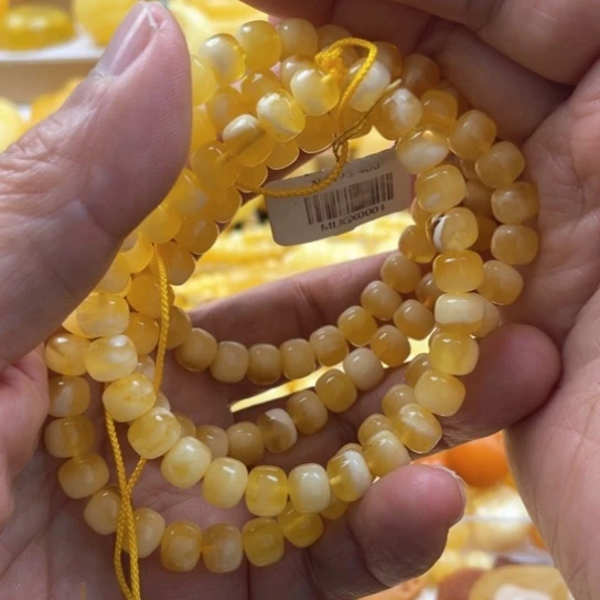 蜜蜡手串未镶嵌手串